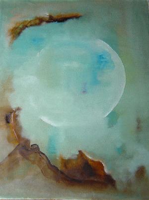 Balimoon by Artist Emile Snellen, Showing in Art Danish